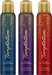 Envy Temptation Angel, Foxy and Sassy Perfume Body Deodorant Spray  -  For Women