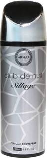 ARMAF Club De Nuit Sillage Deodorant Spray  -  For Men & Women