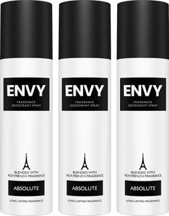 Envy Absolute Long-Lasting Perfume Deodorant Spray  -  For Men