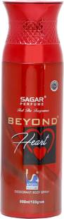 SAGAR Beyond Heart Deodorant Spray  -  For Men & Women