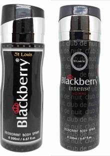 St. Louis BLACKBERRY DEODORANT AND BLACKBERRY INTENSE DEO Body Spray  -  For Men & Women