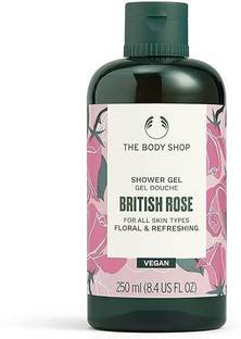 THE BODY SHOP British Rose Shower Gel Body Mist  -  For Men & Women
