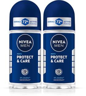 Nivea Men Protect and Care Deodorant Roll-on  -  For Men