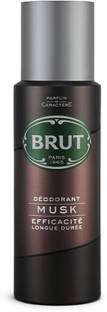 BRUT Musk Deodorant for Men | Long Lasting and Elegant Musky Fragrance 200ml Deodorant Spray  -  For Men