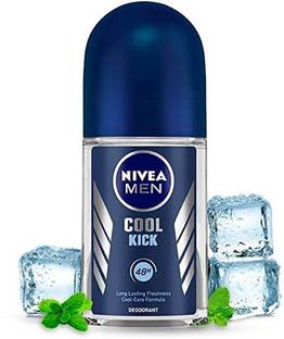 NIVEA Cool Kick Deodorant Roll On for Unisex, 50ml Deodorant Roll-on  -  For Men & Women