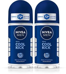 NIVEA Coolkick Deodorant Roll-on  -  For Men