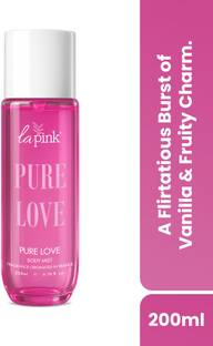 La Pink Pure Love Perfume Body Mist with Vanilla & Fruity Scent | Long Lasting� Body Mist  -  For Men & Women