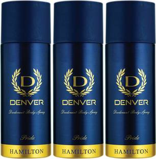 DENVER pride Deo 165 Ml Combo Deodorant Spray  -  For Men
