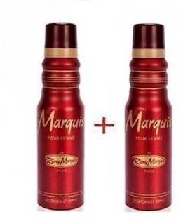 Remy Marquis Marquis Pour Female Fresh Deodorant Spray For Women Deodorant Spray  -  For Men & Women