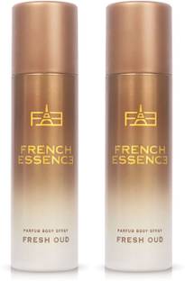 FRENCH ESSENCE Luxury Fresh Oud No Gas Deo Body Spray With Long Lasting Fragrance Deodorant Spray  -  For Men & Women