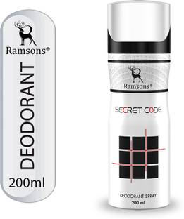 RAMSONS SecretCode Deodorant Spray  -  For Men
