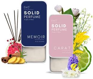 Em5 Memoir + Carat Solid Perfumes With the Goodness of Beeswax & Shea Butter Deodorant Cream  -  For Men & Women