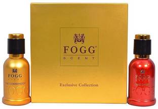 FOGG SCENT SET OF 2- [COMMANDER & CHIEF] FOR MEN AND WOMEN 50ML+ 50ML Deodorant Spray  -  For Men & Women