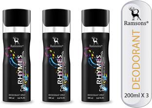RAMSONS Rhymes Deodorant Spray  -  For Men & Women