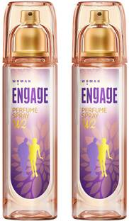 Engage Perfume Body Spray 120ml Each (Pack of 2) Perfume Body Spray  -  For Women