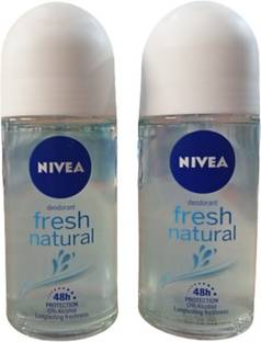 NIVEA FRESH NATURAL 48H PROTECTION Deodorant Roll-on -... Deodorant Roll-on  -  For Men & Women