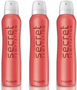 Secret Temptation Passion Deodorant Spray  -  For Men & Women
