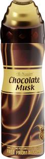 Al Nuaim Chocolate Musk Perfume Body Spray  -  For Men & Women