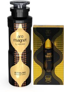 AROCHEM Aro Magnet ORIGNAL Deodorant Spray And Roll On Perfume Deodorant Spray  -  For Men & Women