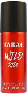 TABAC Wild Ride Deodorant Spray  -  For Men