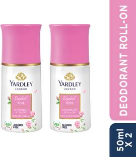 Yardley London English Rose Anti-Perspirant with 48-Hour Active Sweat Protection Deodorant Roll-on  -  For Women