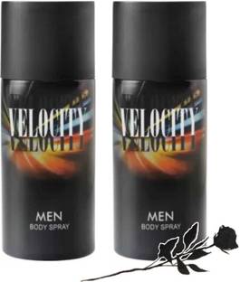 Fabify Velocity Men Body Deo Spray | 125 ml Each | Pack of 2 | Deodorant Spray  -  For Men