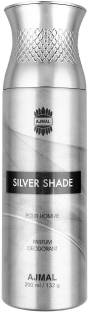 Ajmal Silver Shade Homme Deodorant 200 ml Deodorant Spray  -  For Men