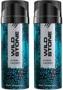 Wild Stone HYDRA ENERGY ( PACK OF 2) Deodorant Spray  -  For Men