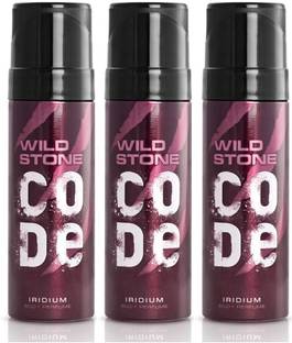 Wild Stone CODE CODE Iridium No Gas Body Perfume for Men (150ml each), Long Lasting Perfume Body Spray  -  For Men