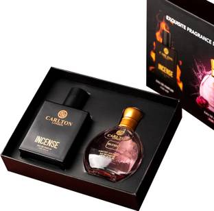 CARLTON LONDON Exquisite Fragrance EDP gift set Incense 50ml & Blush 30ml Pocket Perfume  -  For Men & Women