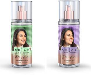 Arias By Lara Dutta Blissful & Playful 150ML Each Perfume Body Spray  -  For Women