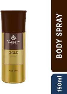Yardley London by Wipro Gentleman Gold With Fresh Rosemary & Mint Body Deodorant Spray  -  For Men