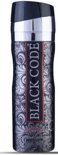 St. Louis 1 BLACK CODE DEODORANT , 200ML Deodorant Spray  -  For Men & Women