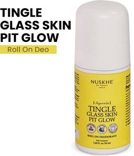 Nuskhe By Paras Tingle Glass Skin Pit Glow | Roll-On Deo | Deodorant Roll-on  -  For Men & Women