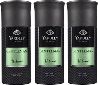 Yardley London Three URBANE Deodorant Spray  -  For Men