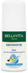 Bella vita organic White Deodorant for Long Lasting Freshness & Skin Whitening and Lightening Deodorant Roll-on  -  For Men & Women