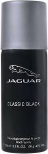JAGUAR Classic Black Deodorant Spray  -  For Men
