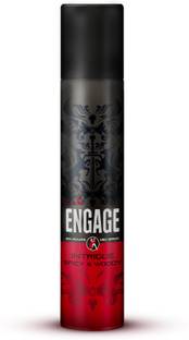 Engage Intrigue for Him, Warm & Seductive, Skin Friendly Deodorant Spray  -  For Men