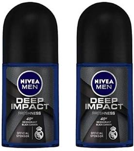 NIVEA Men Deep ImpactDeodorant Roll-on - For Men Deodor... Deodorant Roll-on  -  For Men & Women