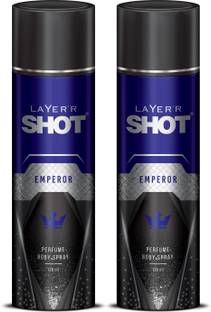 LAYER'R Shot Emperor Deodorant Spray  -  For Men