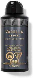 BATH & BODY WORKS VANILLA NOIR Body Spray  -  For Men