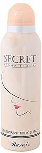 RASASI Secret Deodorant Spray  -  For Women