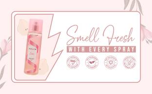 Kelyn Love Body Mist Long Lasting Fragrance Body Mist for Women Body Mist  -  For Women