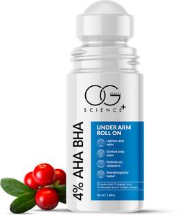 OG BEAUTY Science+ Underarm Roll On Serum-4% AHA, 1% Salicylic Deodorant Roll-on Deodorant Roll-on  -  For Men & Women