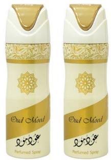 Lattafa Oud Mood Perfumed Deo & Deodorant Spray  -  For Men & Women