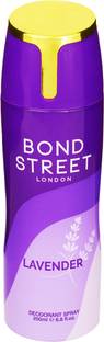 Bond Street Lavender Deodorant Spray  -  For Men & Women