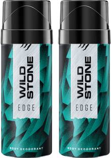 Wild Stone Edge Deodorant Combo for Men - 300ml (Pack of 2, 150ml each) Body Spray  -  For Men