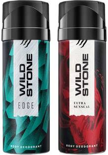 Wild Stone edge & ultra sensual deo Body Spray  -  For Men