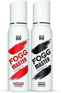 FOGG Master Fragrance Body Spray, Intense forUnisex,Pack of 2( Marco + Napoleon) Body Spray  -  For Men