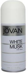 Jovan White Musk Deodorant Spray 95 Gm Deodorant Spray  -  For Men